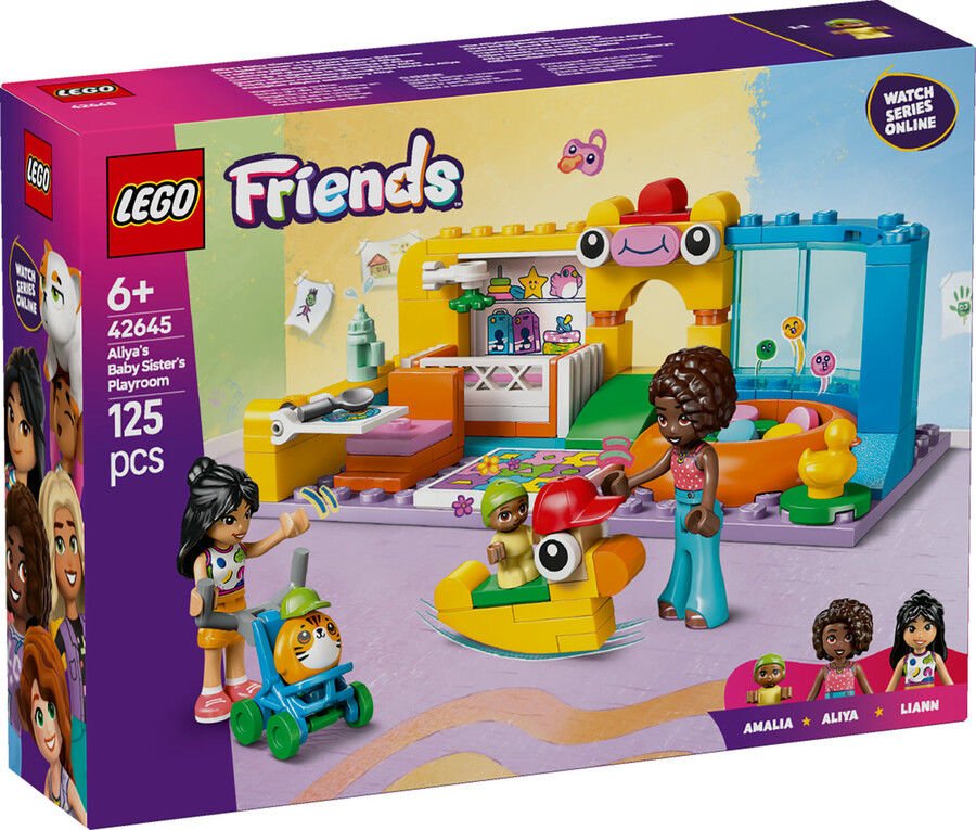 42645 LEGO® Friends Aliya'nın Kız Kardeşinin Oyun Odası