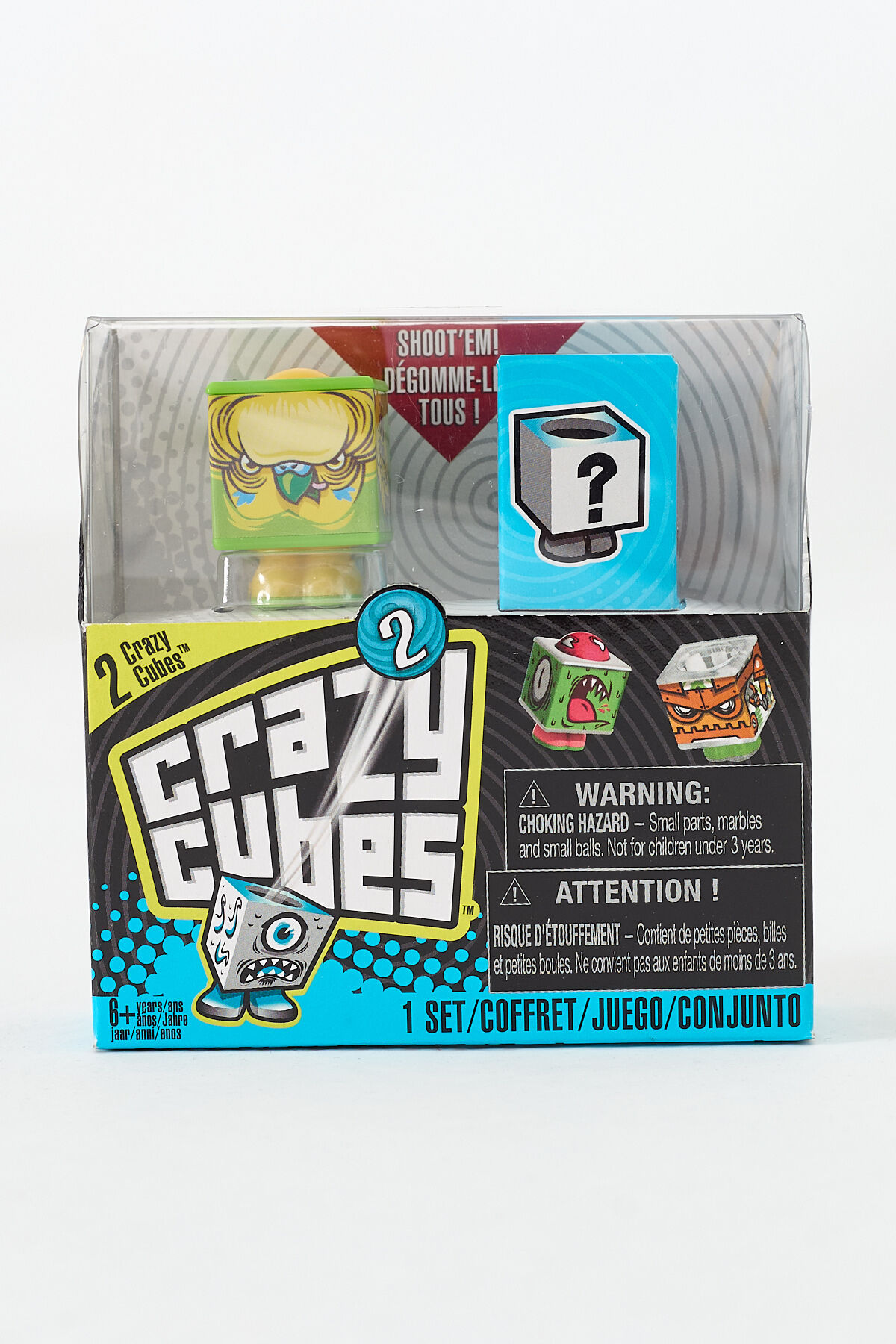 Crazy Cubes™ 2'li Sürpriz Paket Bilye Fırlatma Oyunu - Hawk