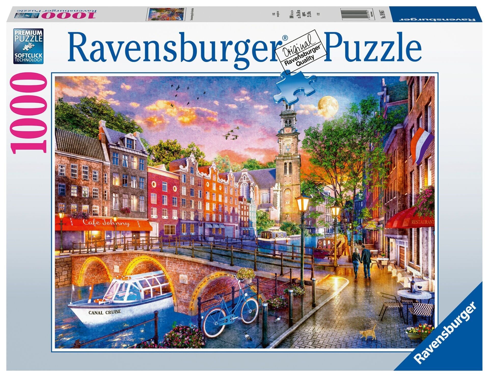 1000 Parça Puzzle Amsterdam Manzarası (199457)