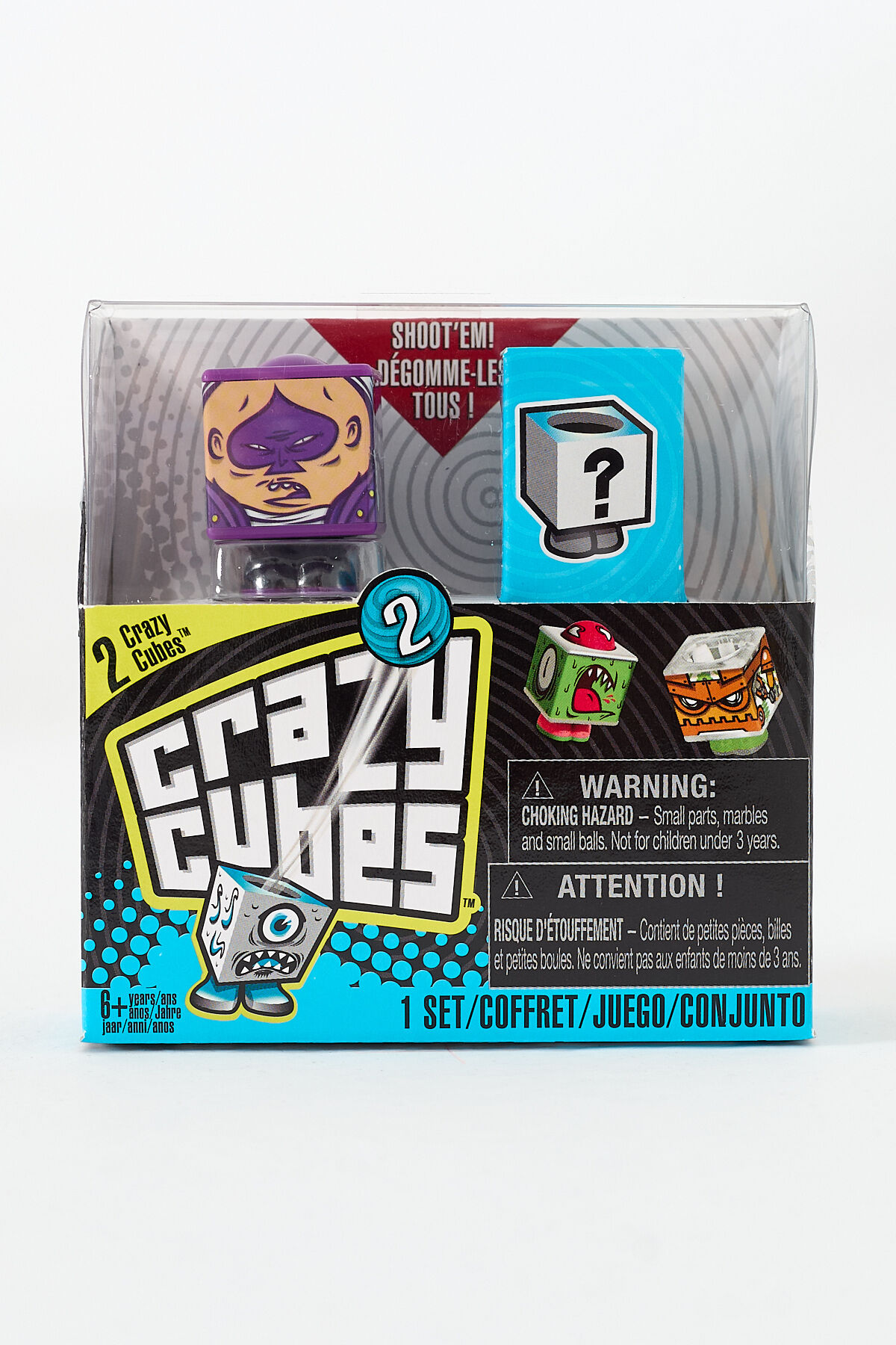 Crazy Cubes™ 2'li Sürpriz Paket Bilye Fırlatma Oyunu - Jack