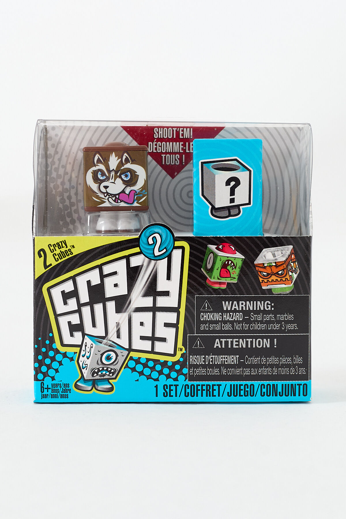 Crazy Cubes™ 2'li Sürpriz Paket Bilye Fırlatma Oyunu - Bandit