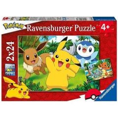 2x24 Parça Puzzle Pokemon (056682)