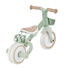 Globber Learning Trike 3in1 Plus Ecologic Bisiklet - Pastel Yeşil