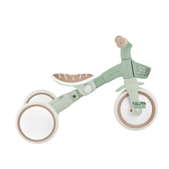 Globber Learning Trike 3in1 Plus Ecologic Bisiklet - Pastel Yeşil