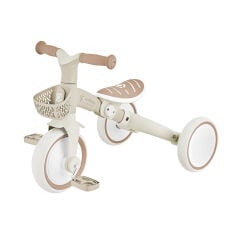 Globber Learning Trike 3in1 Plus Ecologic Bisiklet - Pastel Bej