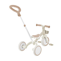 Globber Learning Trike 3in1 Plus Ecologic Bisiklet - Pastel Bej