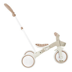 Globber Learning Trike 3in1 Plus Ecologic Bisiklet - Pastel Bej