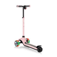Globber One K E-Motion 4 Plus - Işıklı Elektrikli Scooter - Pastel Pembe