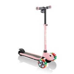 Globber One K E-Motion 4 Plus - Işıklı Elektrikli Scooter - Pastel Pembe
