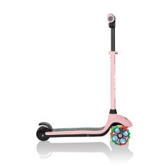 Globber One K E-Motion 4 Plus - Işıklı Elektrikli Scooter - Pastel Pembe