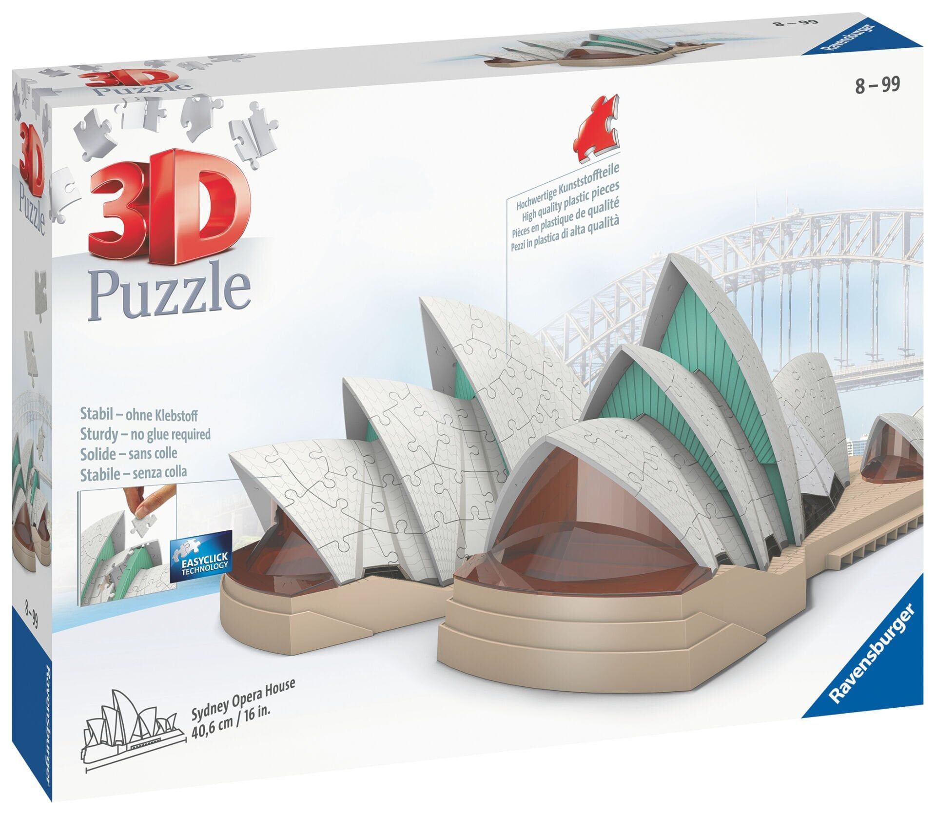 3D Puzzle Sidney Operası (112432)