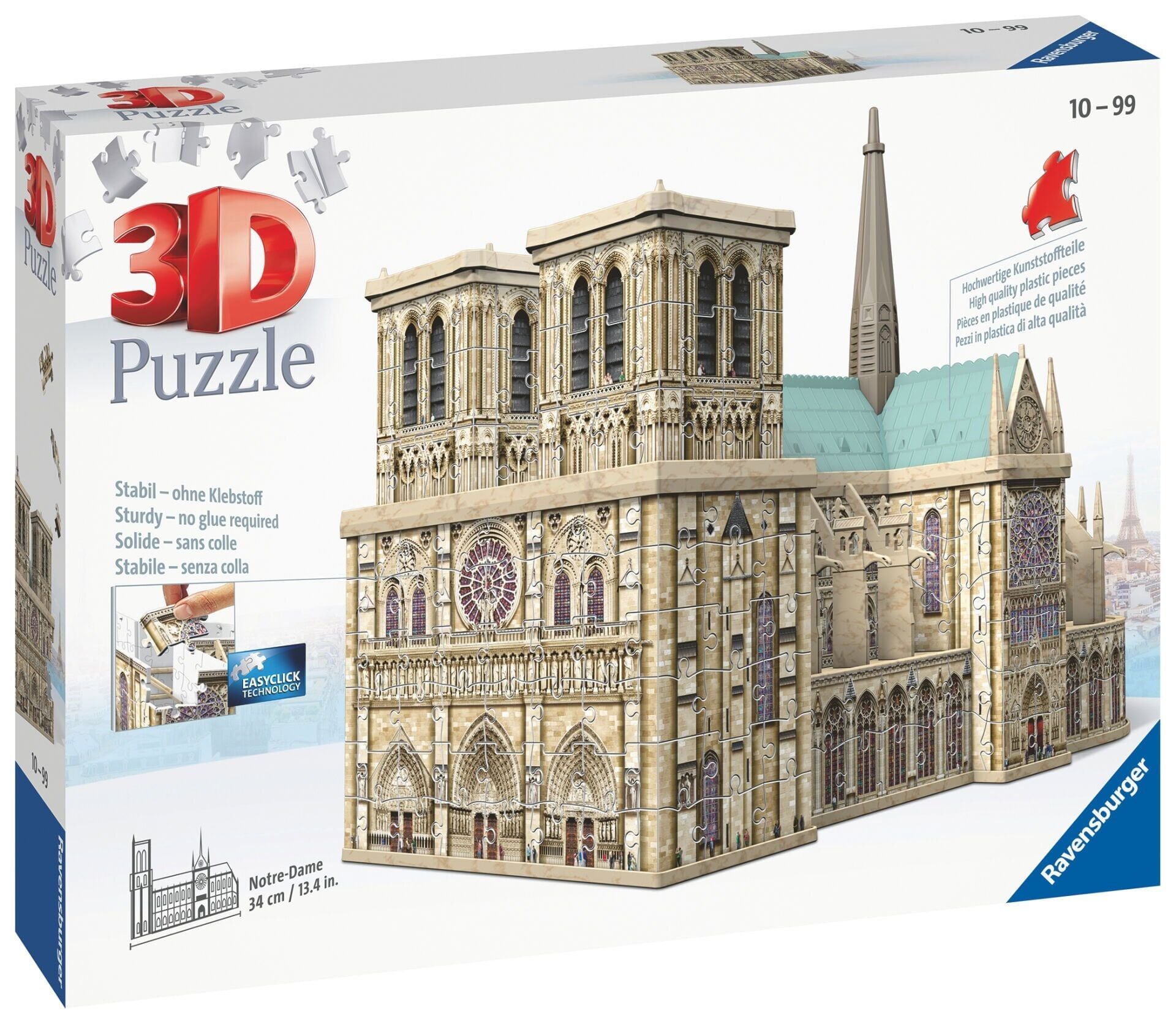 3D Puzzle Notre Dame (125234)