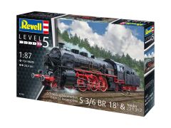 Revell Express Locomotive S3/6 BR18(5) Tender 2‘2’T (02168)