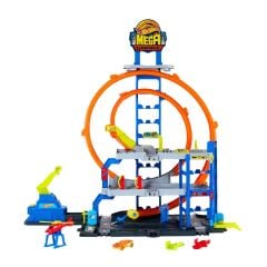 Hot Wheels City Mega Garaj Oyun Seti-  JBM74
