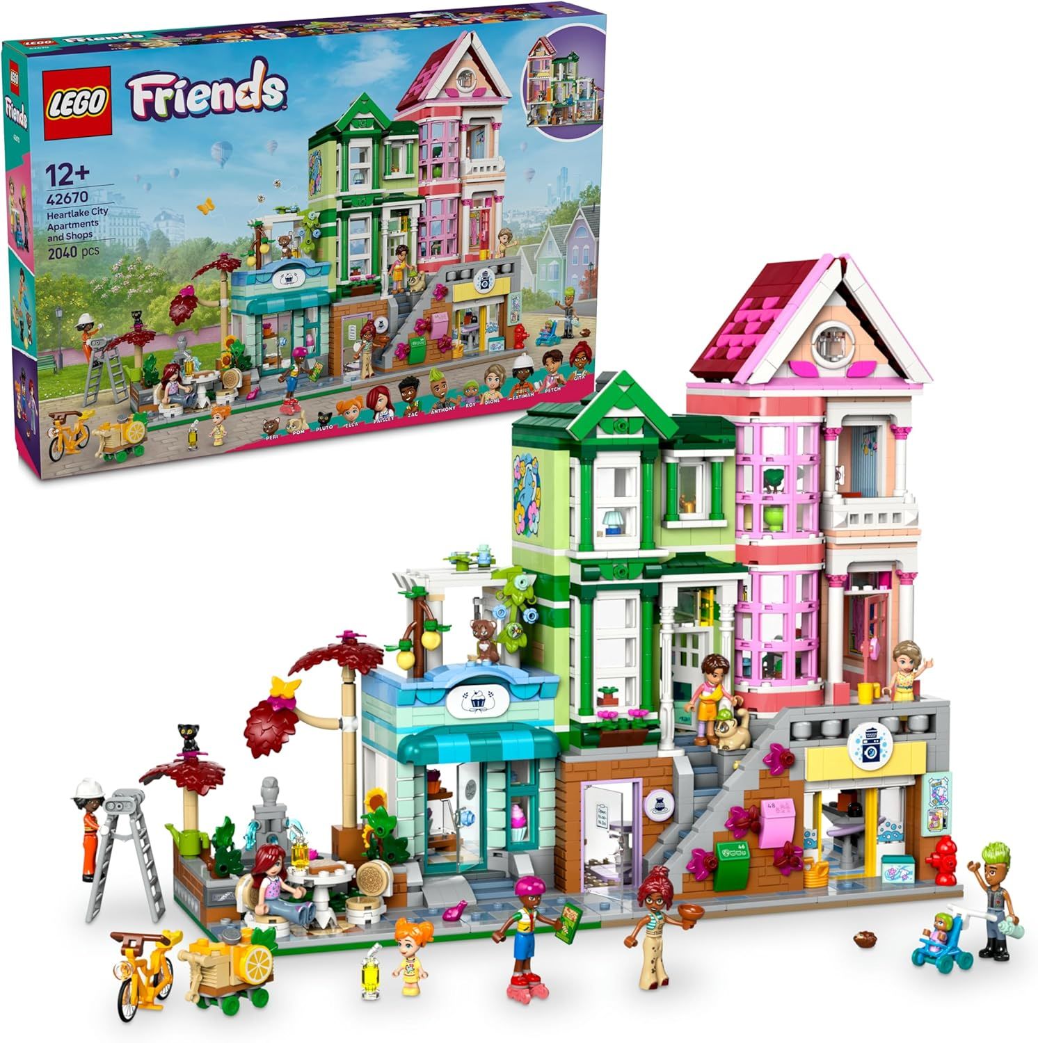 42670 LEGO® Friends Heartlake City Daire ve Dükkanlar