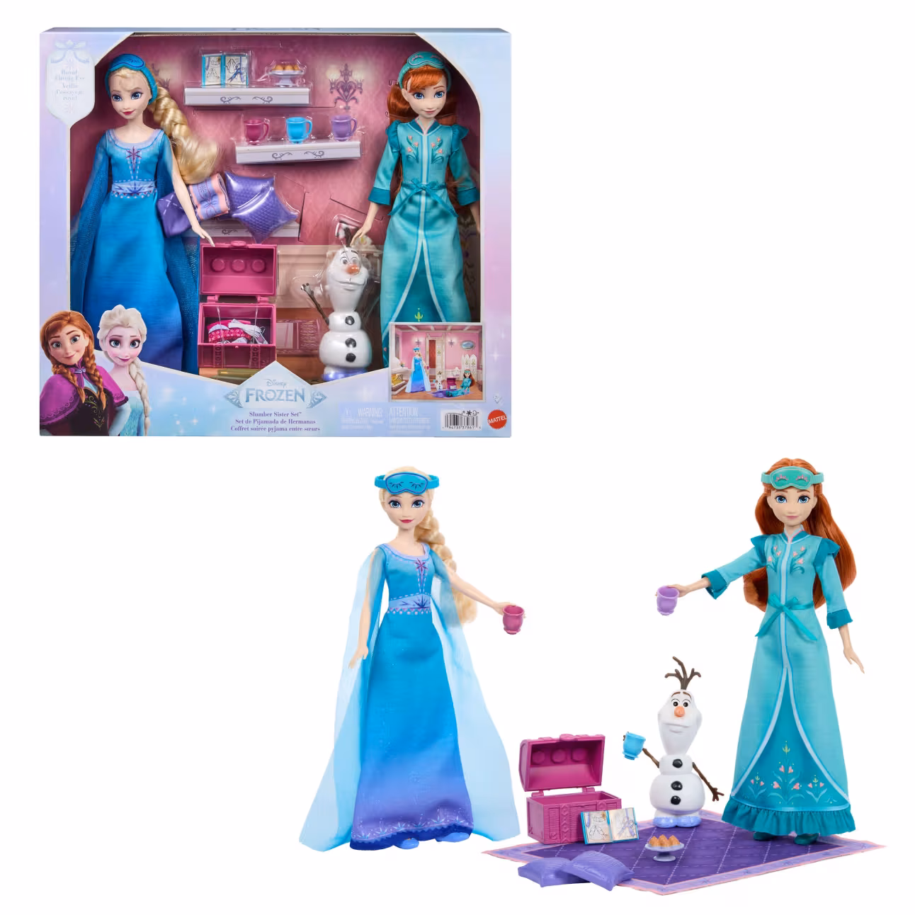 Disney Karlar Ülkesi Elsa ve Anna ile Pijama Partisi-   JML08