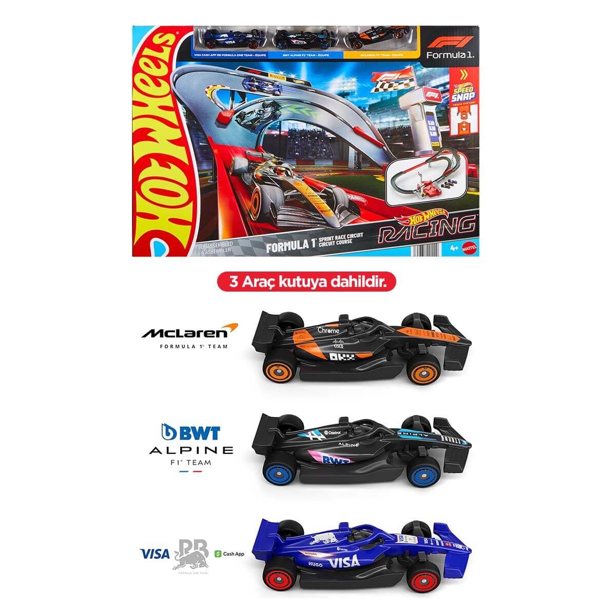 Hot Wheels F1 Temel Yarış Pisti-  JDY15