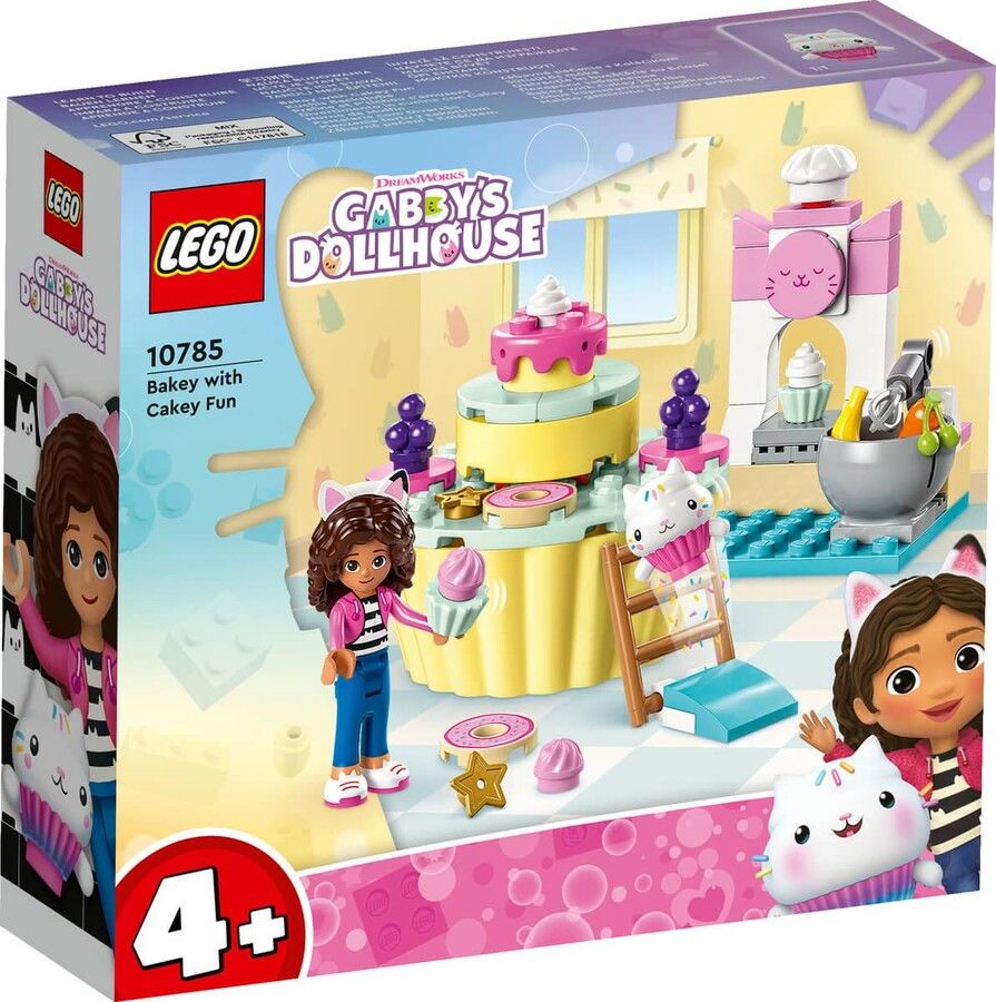 10785 LEGO® Gabby's Dollhouse Kekedi ile Pasta Eğlencesi