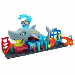 Hot Wheels Şehri Muhteşem Köpek Balığı Araba Yıkama Oyun Seti-  HTN82