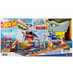 Hot Wheels Şehri Muhteşem Köpek Balığı Araba Yıkama Oyun Seti-  HTN82