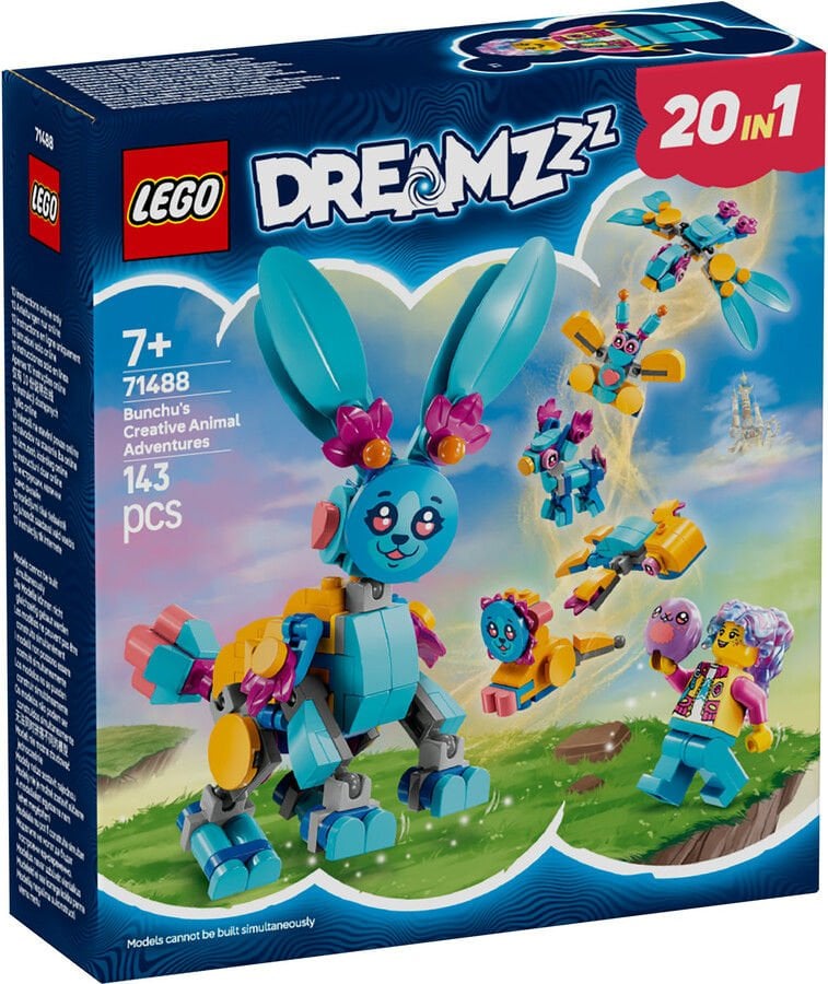 71488 LEGO® DREAMZzz Bunchu'nun Yaratıcı Hayvan Maceraları