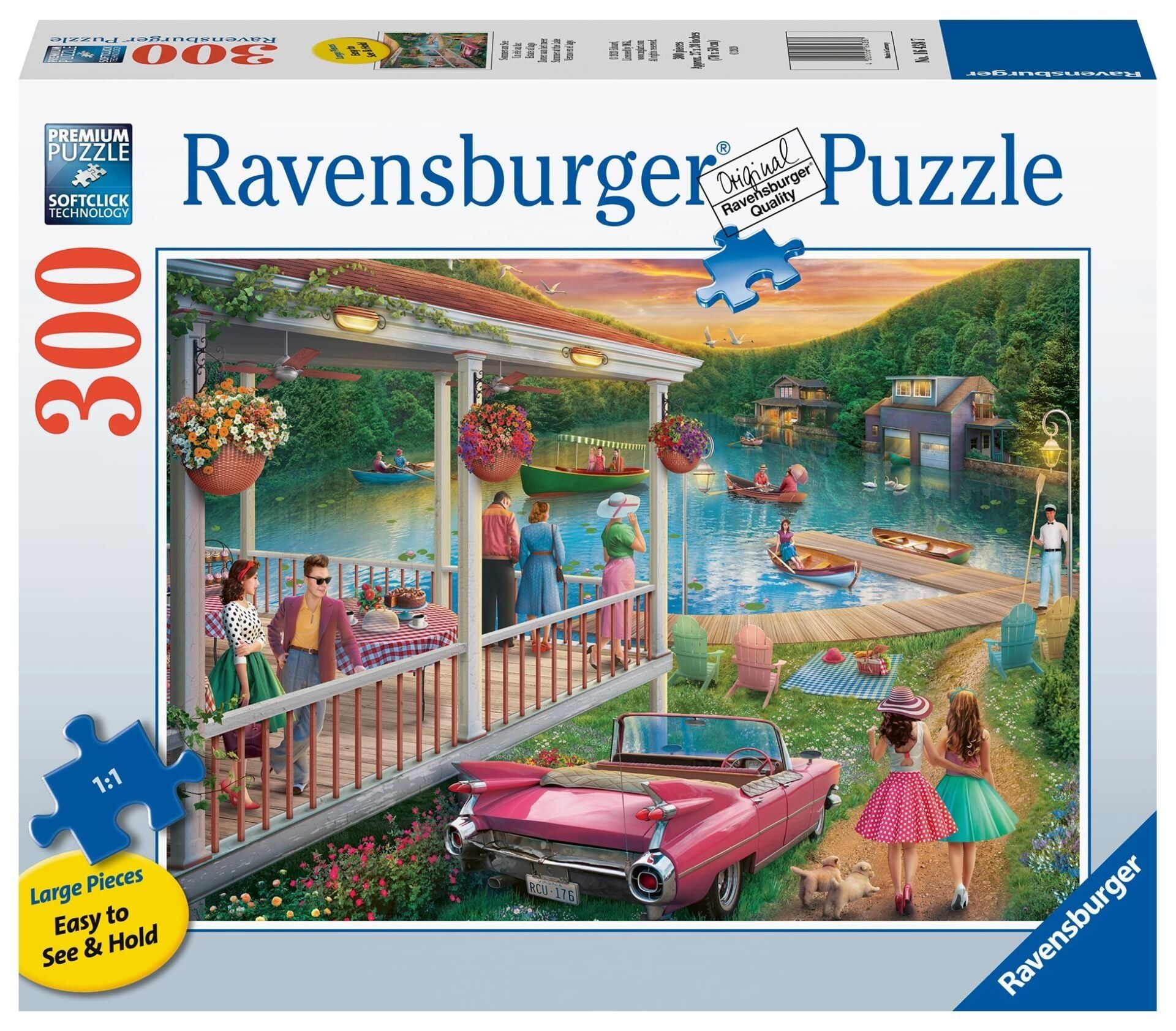 300 Parça Puzzle Gölde Yaz (164387)