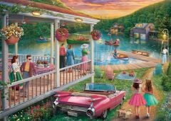 300 Parça Puzzle Gölde Yaz (164387)