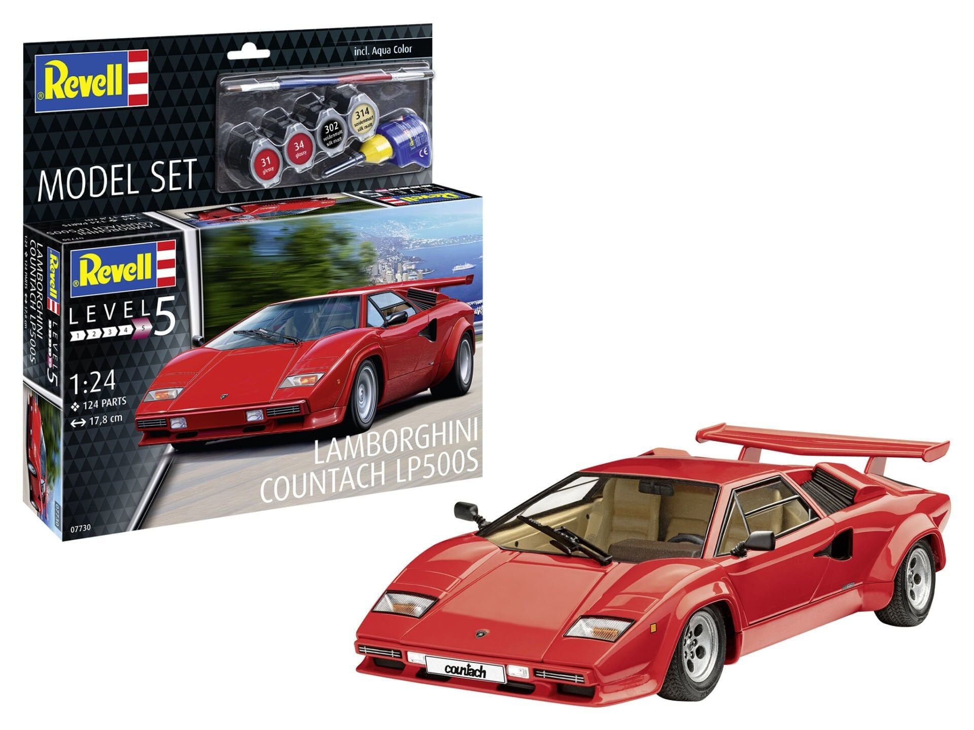 Revell Model Set Lamborghini Countach LP500S (67730)