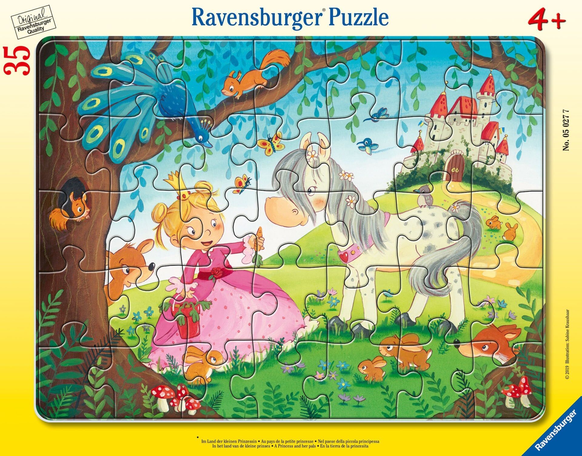 35 Parça Büyük Çerçeve Puzzle Küçük Prenses (050277)
