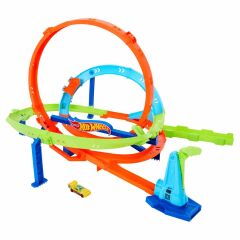 Hot Wheels Bumerang Çemberli Yarış Pisti-  HTK16