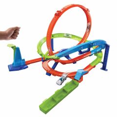Hot Wheels Bumerang Çemberli Yarış Pisti-  HTK16