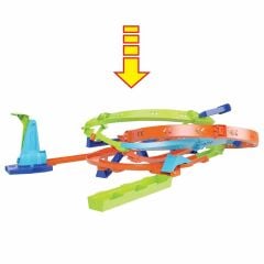 Hot Wheels Bumerang Çemberli Yarış Pisti-  HTK16