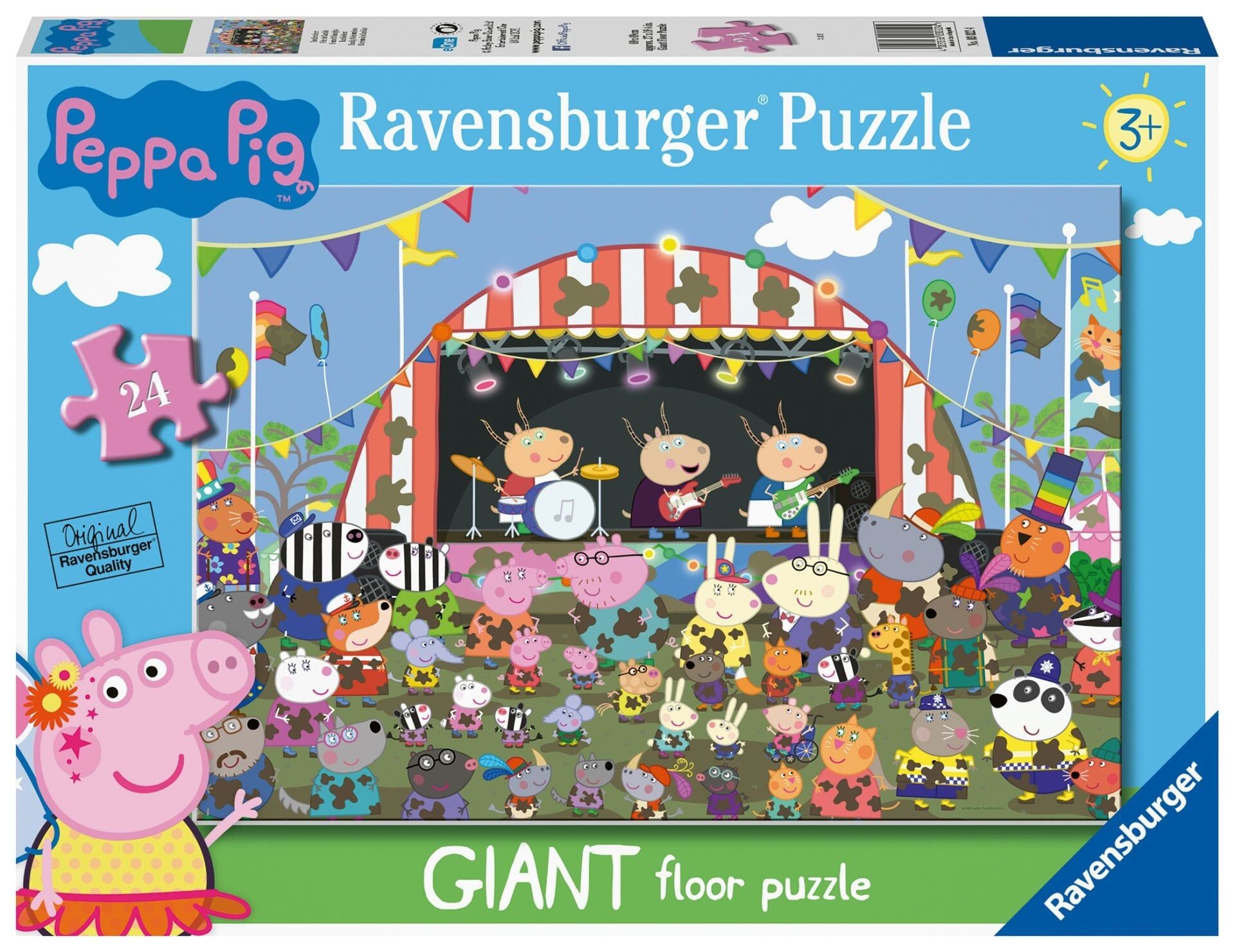 24 Parça Floor Puzzle Peppa Pig (030224)