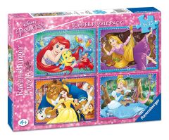 4 in Box Puzzle Walt Disney Prenses (068579)