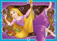 4 in Box Puzzle Walt Disney Prenses (068579)