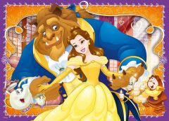 4 in Box Puzzle Walt Disney Prenses (068579)