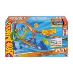 Hot Wheels Stunt Tracks Dolambaçlı Akrobatik Hız Pisti-  JHK73