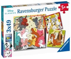 3x49 Parça Puzzle Walt Disney Hayvanlar (051557)