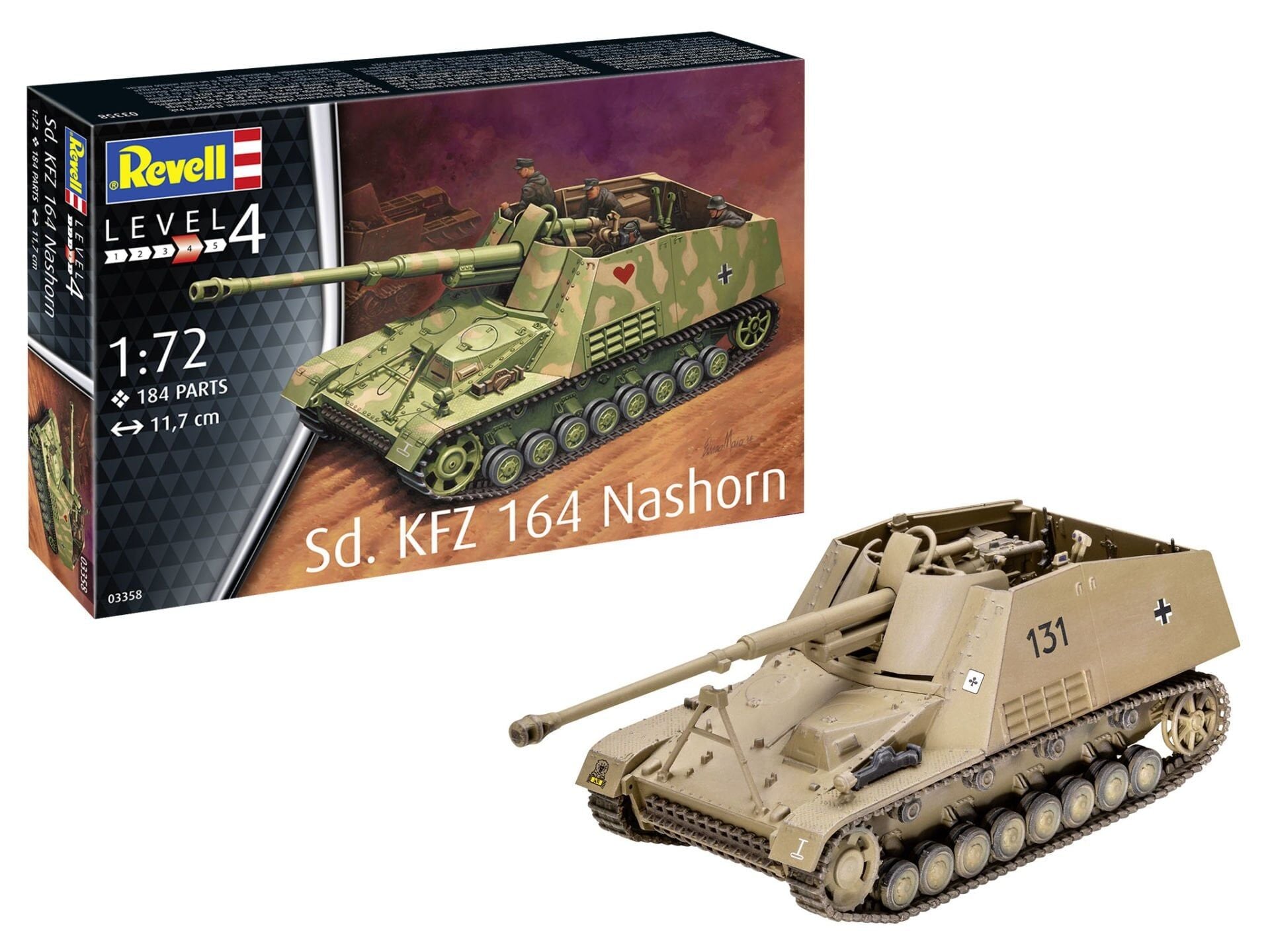 Revell Sd.Kfz. 164 Nashorn (03358)