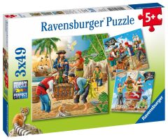 3x49 Parça Puzzle Açık Deniz Macerası (080304)