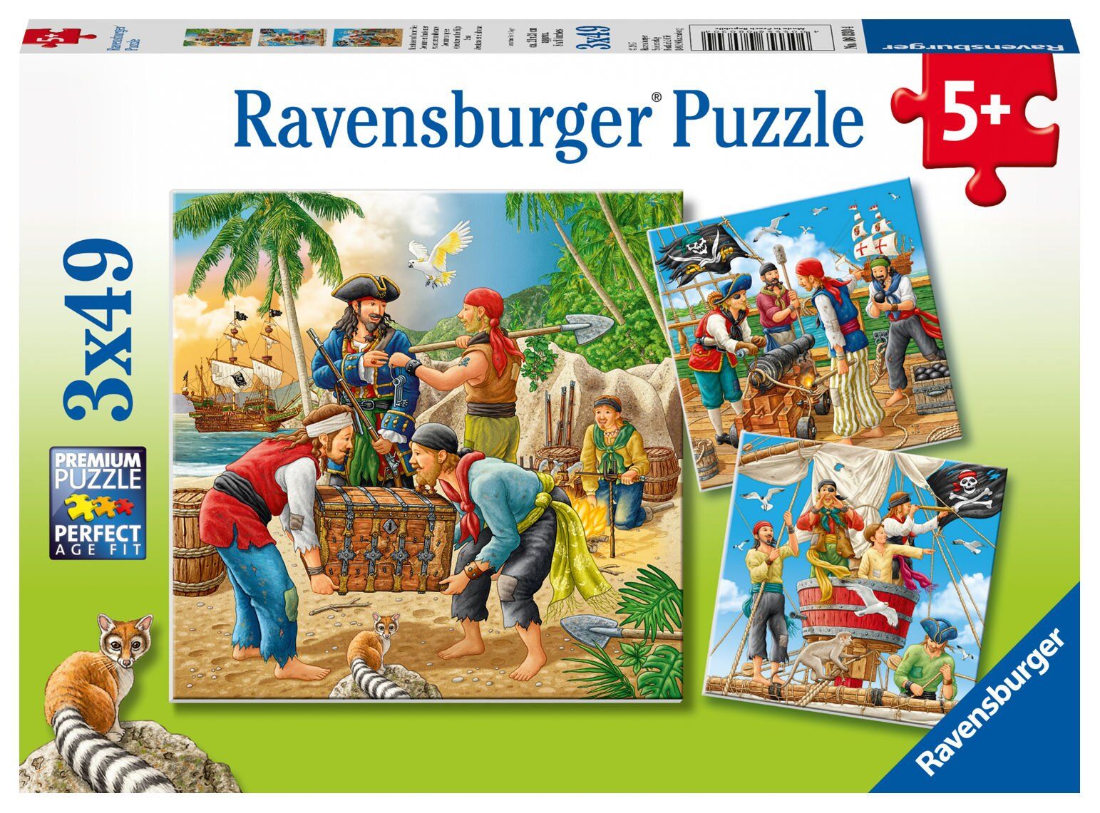 3x49 Parça Puzzle Açık Deniz Macerası (080304)