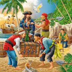 3x49 Parça Puzzle Açık Deniz Macerası (080304)