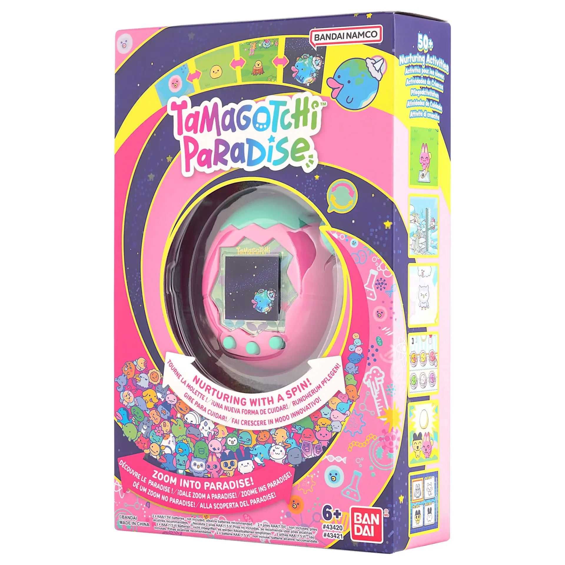 TAMAGOTCHI Paradise Pembe Toprak Cihazı-   43421