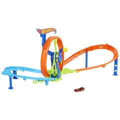 Hot Wheels Stunt Tracks Rapid Launch Loop Oyun Seti-  JBX65