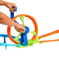 Hot Wheels Stunt Tracks Rapid Launch Loop Oyun Seti-  JBX65