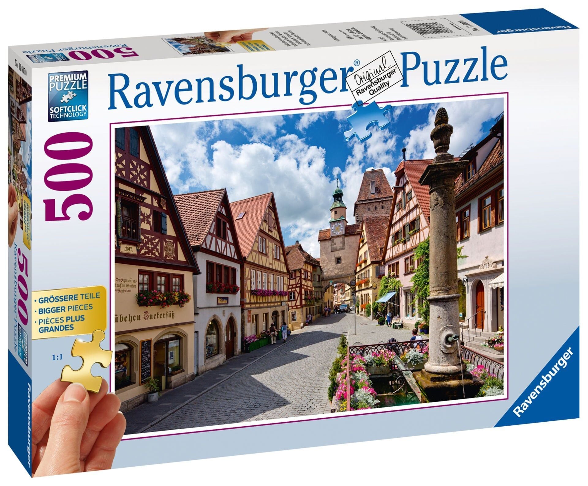500 Parça Puzzle Gold Rothenburg (136070)