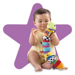 Lamaze Eşleştir ve Birleştir Tırtıl (27244)