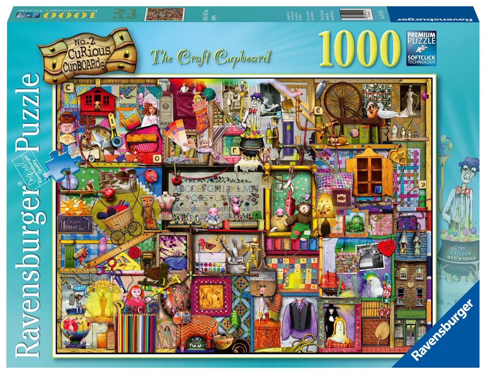 1000 Parça Puzzle Colin Thompson Dolap (194124)