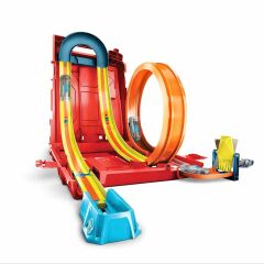 Hot Wheels Track Builder Unlimited Benzin Bidonu Akrobasi Seti-  HDX78