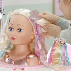 Baby Born Gökkuşağı Saç Tasarım Büstü-  (839379)